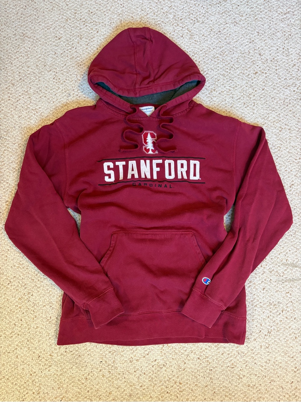 Champion Stanford Cardinal Maroon Pullover Hoodie